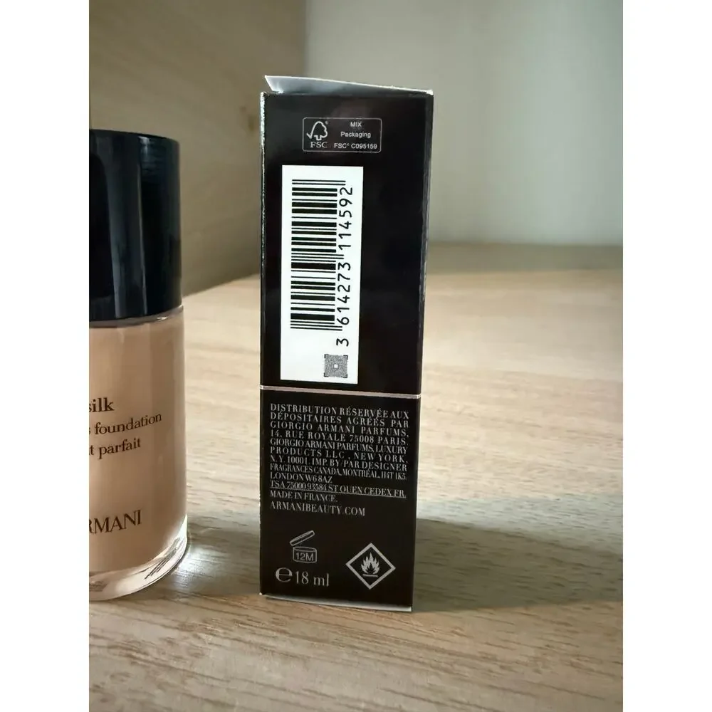 Giorgio Armani Luminous Silk Foundation 4 Original Formula 18ml New